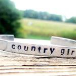 Hand Stamped Bracelet