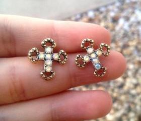 Cross Earrings