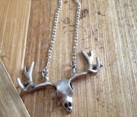 Deer Skull Necklace